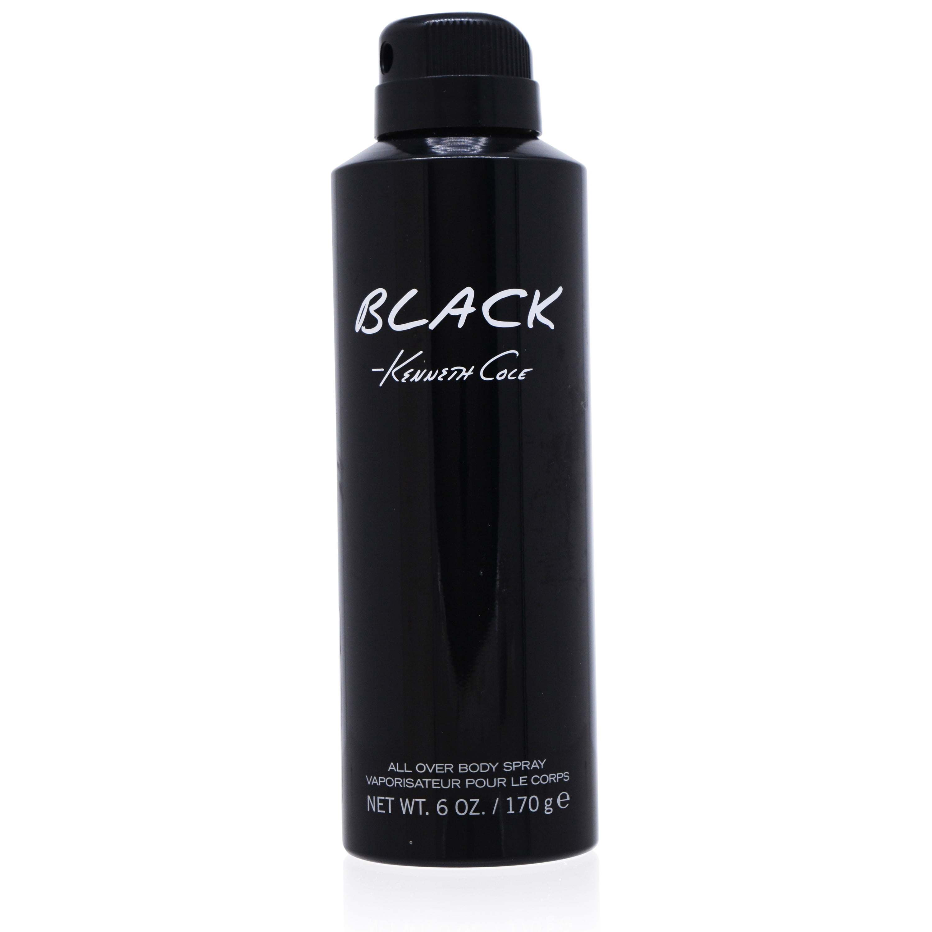 Kenneth Cole Black Body Spray for Men, 6 oz