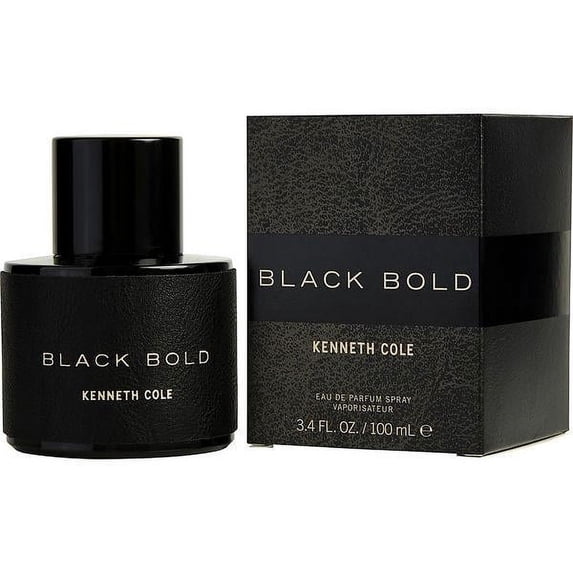 Kenneth Cole Black Bold Eau de Parfum, Cologne for Men, 1.0 fl oz