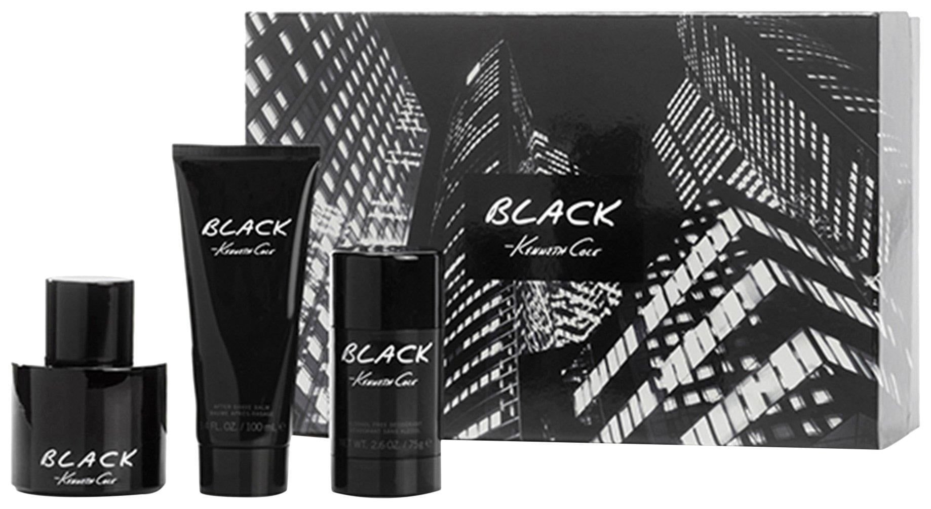 Cole Black Cologne Gift Set for Men, 3 Pieces