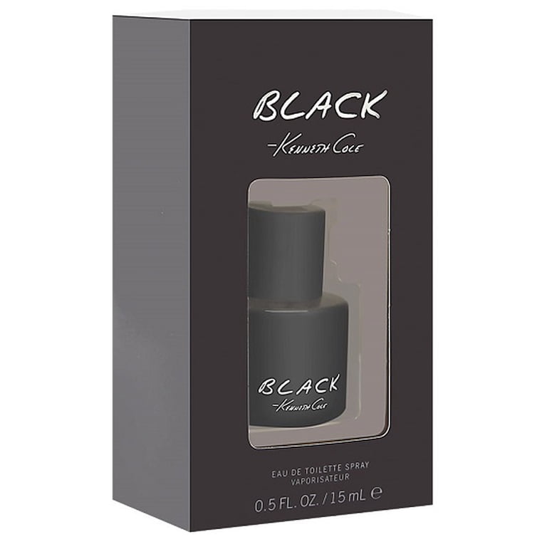 Kenneth Cole, Eau de Toilette, Black 0.50 fl oz, Cologne for Men