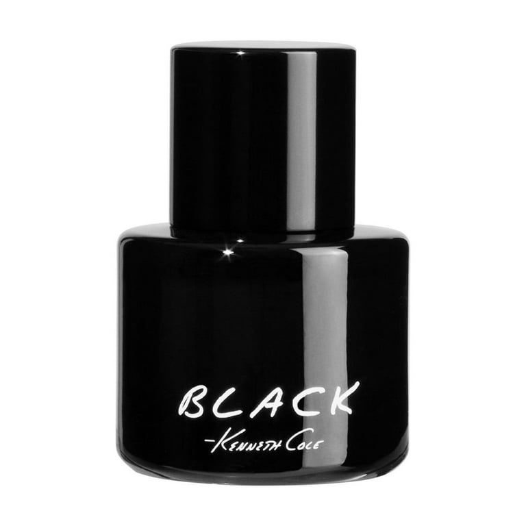 Kenneth Cole Black Eau de Toilette for Men, Woody Aromatic Cologne