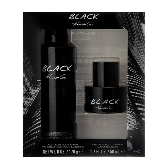 Kenneth Cole, Black Gift Set, Cologne, for Men, 2 Pieces
