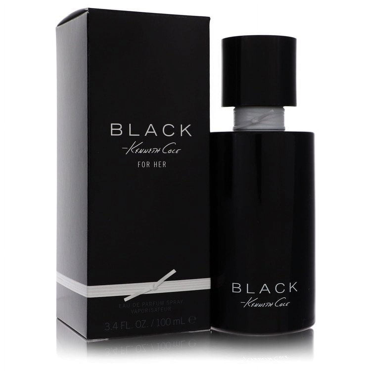 Kenneth Cole Black Eau De Parfum Spray for Women, 3.4 oz, Floral