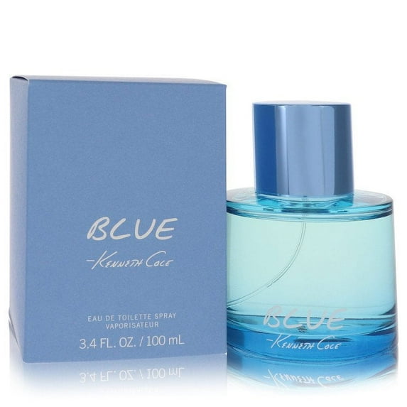 Kenneth Cole Blue Eau de Toilette, Cologne for Men, 3.4 oz