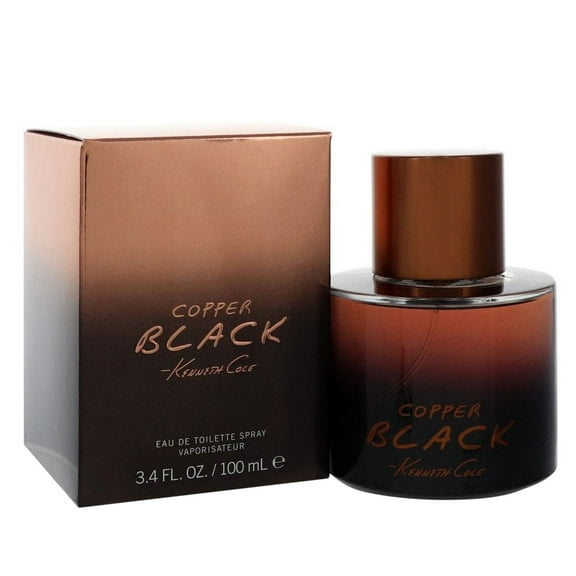 Kenneth Cole Copper Black by Kenneth Cole Eau De Toilette Spray 3.4 oz Colognes for Male
