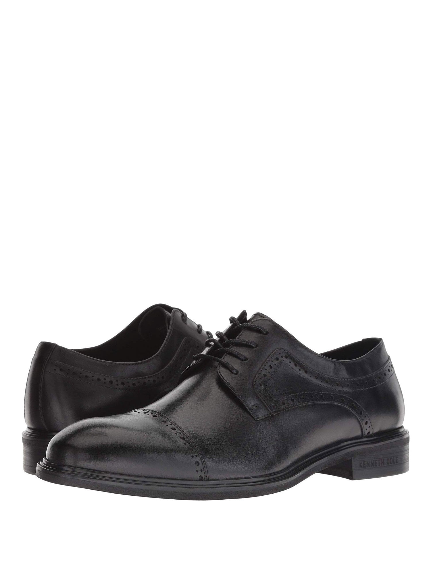 Men\'s Black Leather Lace-Up Kenneth Cole Collection Dress Shoes Amazon.com | Kenneth Cole Unlisted Men main image 4