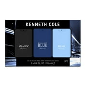 Kenneth Cole Travel Spray Cologne Gift Set for Men, 3 Pieces