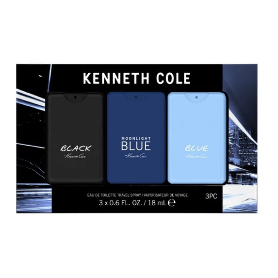 Kenneth Cole Travel Spray Cologne Gift Set for Men, 3 Pieces