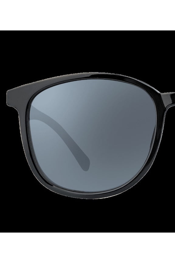 Reaction KC1275 01C Women's Black Mirror Grey Square Sunglasses