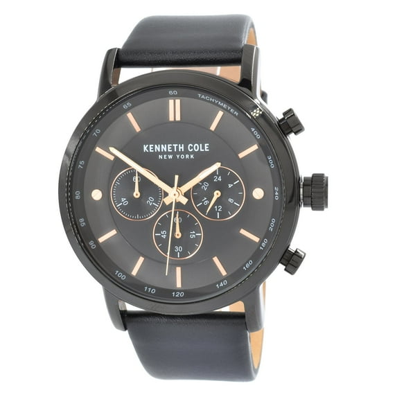 Kenneth Cole KC50502004 Men's Classic Black Strap Watch