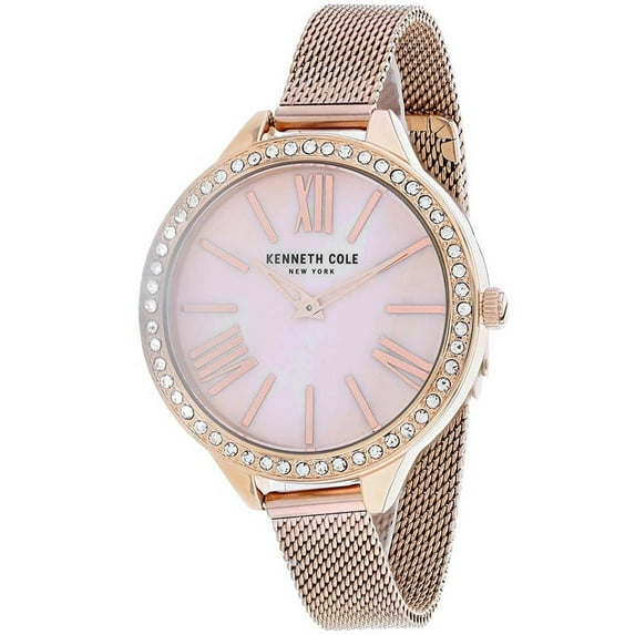 Kenneth Cole KC50939002 Women's Classic Rose Gold Dial Watch