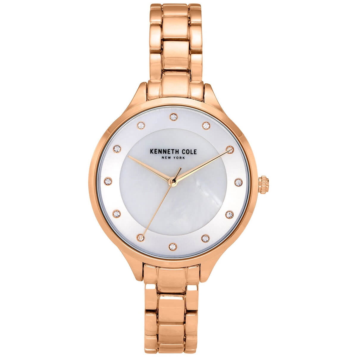 Kenneth Cole KC50940002 Women s Classic Rose Gold Bracelet Watch Walmart