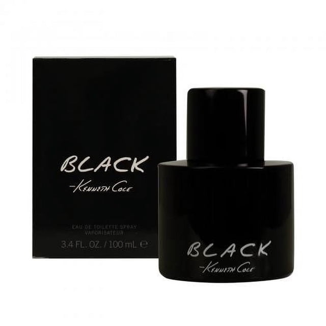 Kenneth Cole Black by Kenneth Cole, 3.4 oz Eau De Toilette Spray for Men