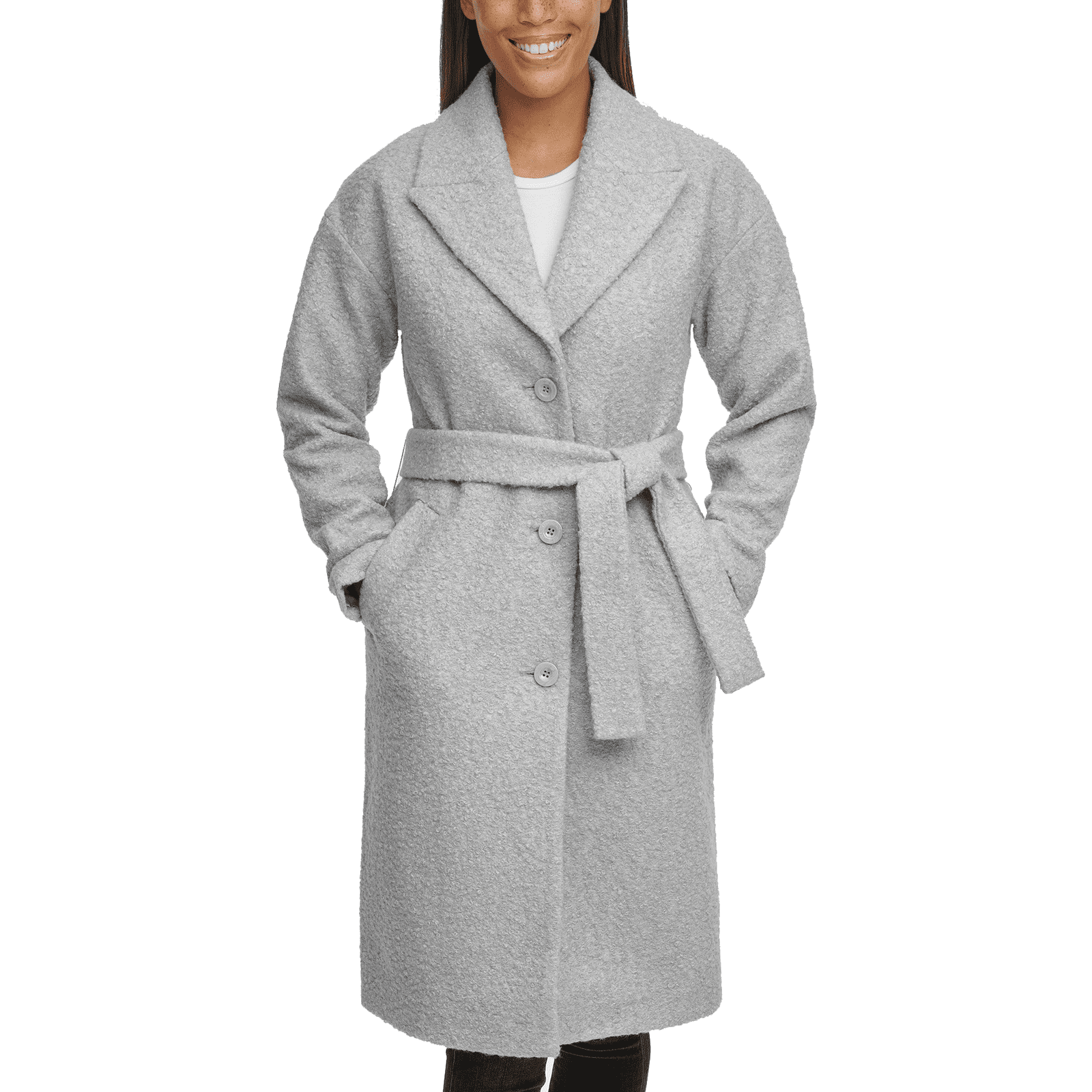 Cole haan store boucle coat