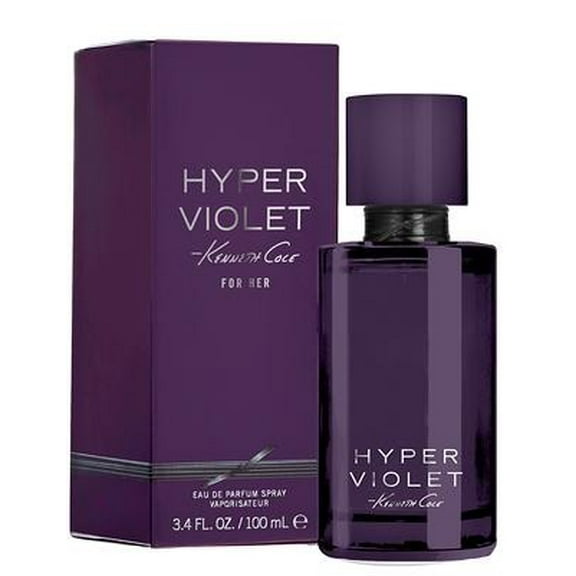 Kenneth Cole Hyper Violet Eau de Parfum, Perfume for Women, 3.4 fl oz