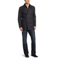 thumbnail image 1 of Kenneth Cole Men's 449NB304 Pea Coat with Attatched Bib Including Big & Tall - Black - 4XLT, 1 of 4