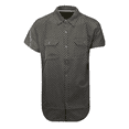 thumbnail image 1 of Kenneth Cole Men's Black Shirt Dotted 2 Pockets Woven Short Sleeve (S06), 1 of 12
