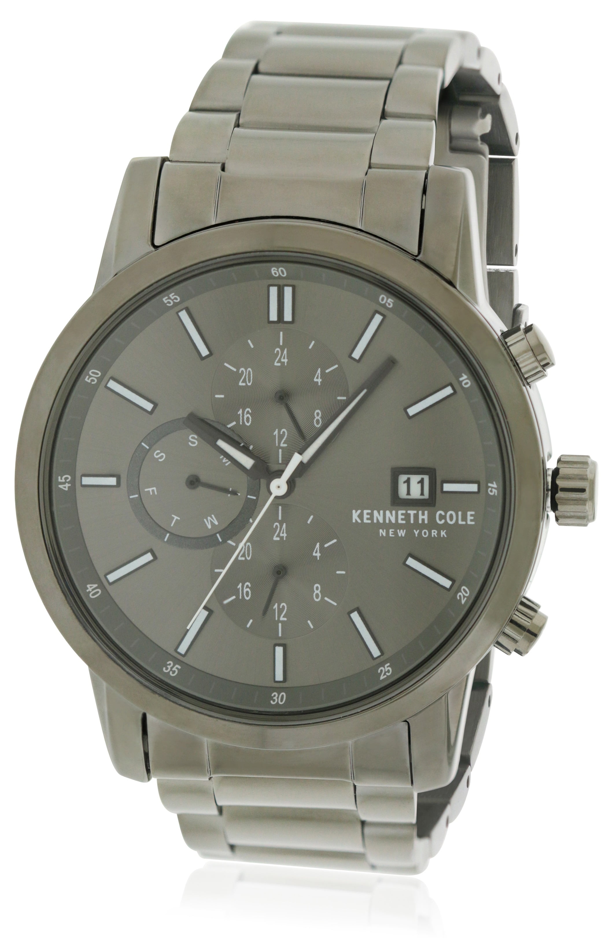 Kenneth Cole Men's Gunmetal Chronogragh Watch KCC0134003