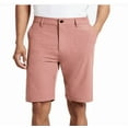 thumbnail image 1 of Kenneth Cole Men's Heathered Tech Performance 9" Shorts - Red, 1 of 3