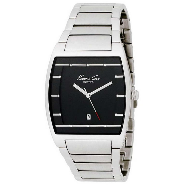Kenneth Cole Men's KC3866 New York Super-Sleek Stainless Steel