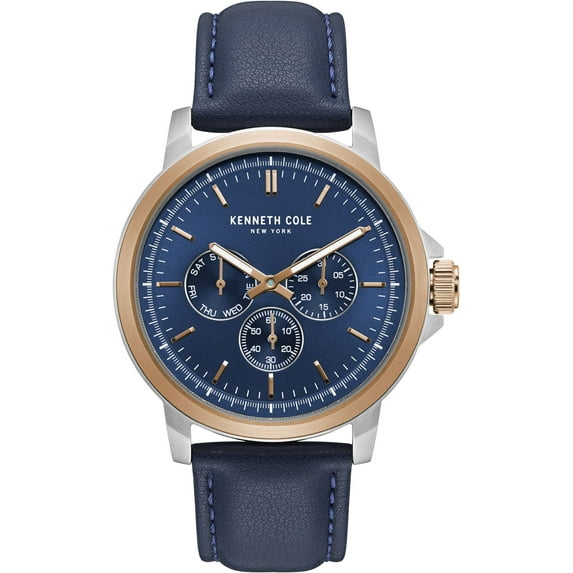 Kenneth Cole Men's KC50689005 New York 44mm Quartz Watch