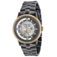 thumbnail image 1 of Kenneth Cole Men's KC9177 New York Skeleton Dial Gunmetal IP Bracelet Automatic Watch, 1 of 2