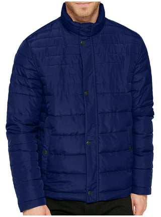 Men's Slim Fit Lightweight Zip Insulated Packable Down Puffer Jacket  Packable Water-Resistant Rain Coat Puffer Jacket (Standard 2XL and Big &  Tall ) 