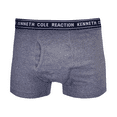 thumbnail image 1 of Kenneth Cole Men's Reaction 1 Pack Navy Band Dark HTH Grey Boxer Brief (S06), 1 of 5