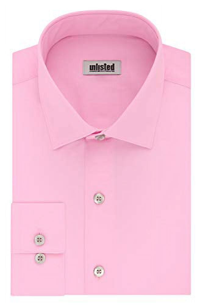 fitted black dress shirt Black Cotton Dress Shirt main image 1