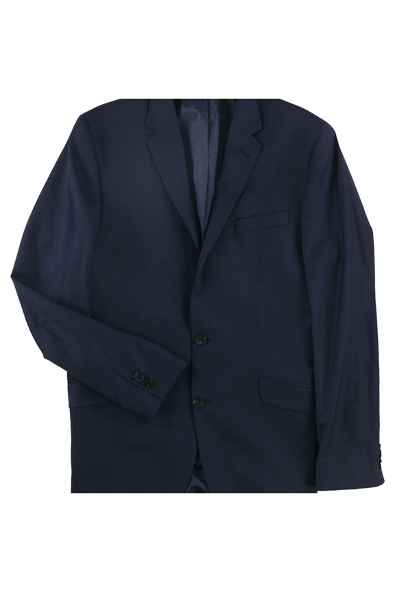 Mens Extreme Slim Fit Two Button Blazer Jacket, Blue, 42 Regular