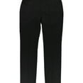 thumbnail image 1 of Kenneth Cole Mens Flat Front Dress Pants Slacks, Black, 31W x UnfinishedL, 1 of 2