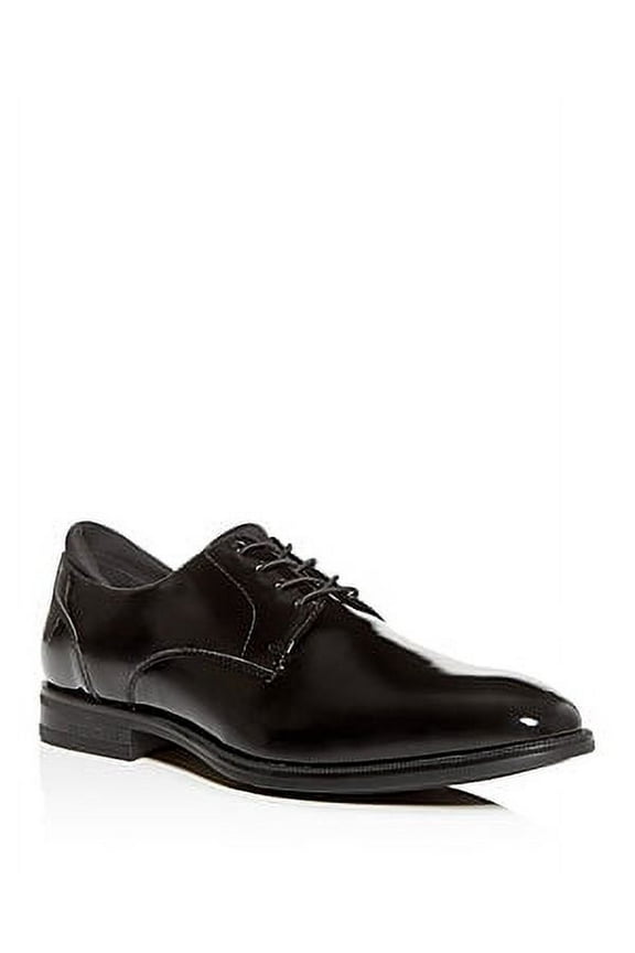 Mens Futurepod Plain-Toe Patent Leather Oxfords Title: 11.5mBlack