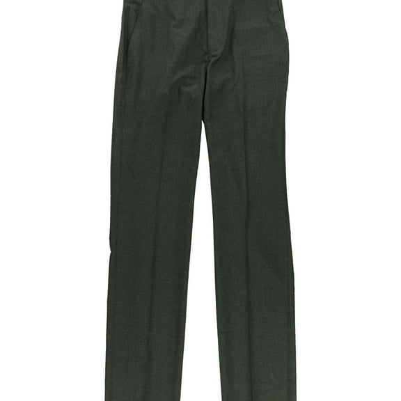Kenneth Cole Mens Heathered Dress Pants Slacks, Grey, 35W x UnfinishedL