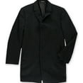 thumbnail image 1 of Kenneth Cole Mens Heathered Pea Coat, Grey, 40, 1 of 2
