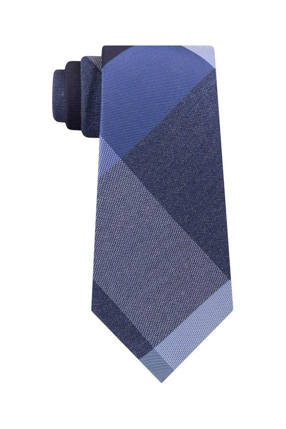Mens Plaid Self-Tied Necktie