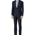 thumbnail image 1 of Kenneth Cole Mens Shadow Check Two Button Blazer Jacket, Blue, 36 Short, 1 of 2