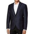 thumbnail image 1 of Kenneth Cole Mens Shine Dinner Two Button Blazer Jacket, Blue, 40 Regular, 1 of 2