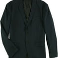 thumbnail image 1 of Kenneth Cole Mens Solid Two Button Blazer Jacket, Blue, X-Large (Regular), 1 of 2