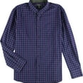 thumbnail image 1 of Kenneth Cole Mens Super Slim Button Up Shirt, Purple, XX-Large, 1 of 1