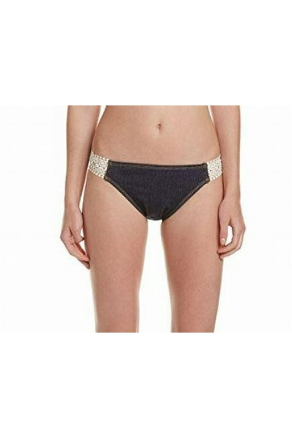 Reaction Womens Crochet-Side Bottom, S, Blue