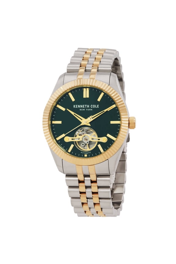 New York Automatic Green Dial Men's Watch KCWGY0064803