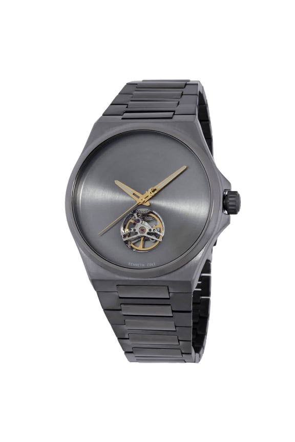 New York Automatic Gunmetal Dial Men's Watch KCWGY0067403