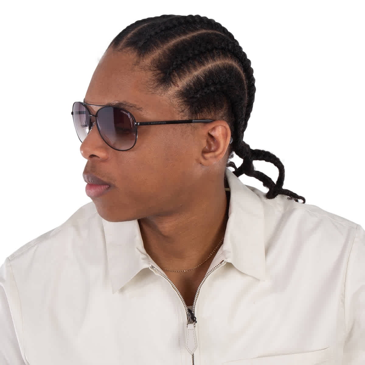 コウジオ Kenneth Cole New York Brown Mirror Pilot Men's Sunglasses KC00033