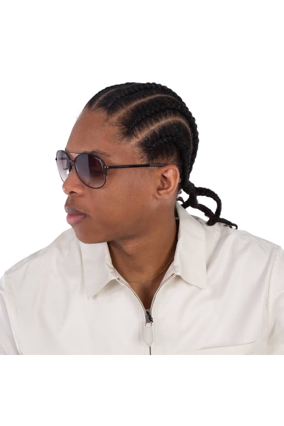 New York Brown Mirror Pilot Men's Sunglasses KC00033 02G 63