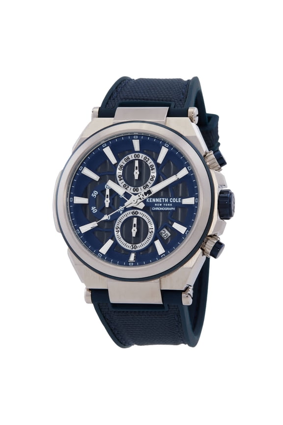 New York Chronograph Quartz Blue Dial Men's Watch KCWGO0065703
