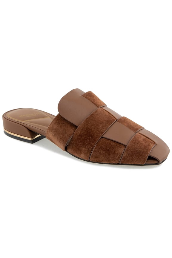 New York Faina Leather Flat, 8