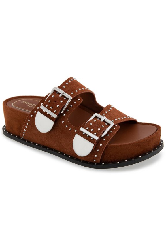 New York Gradie Suede Sandal, 7