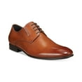 thumbnail image 1 of Kenneth Cole New York Men's Brown Leather Mix-Er Oxfords Shoes, 1 of 3