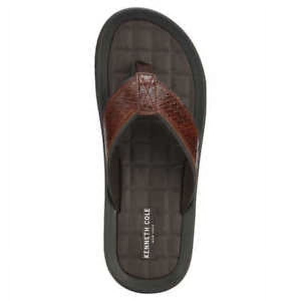 Kenneth cole men's hotsell leather flip flops