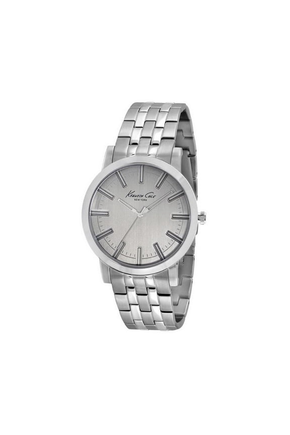 New York Men's Quartz Silver Stainless Steel Watch KC9306